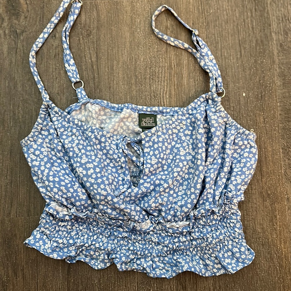 Wild fable blue tank